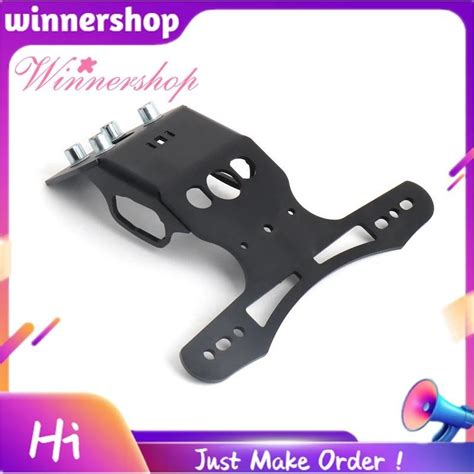 License Plate Holder Motorcycle Tail Tidy Short Number Plate Holder For