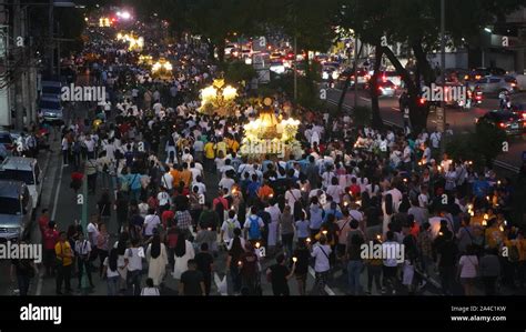 Quezon City Philippines Th Oct Thousands Of Filipino Marian