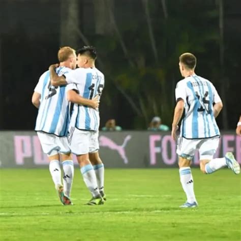 La Selección Argentina Sub 23 empató ante Paraguay en el debut en el