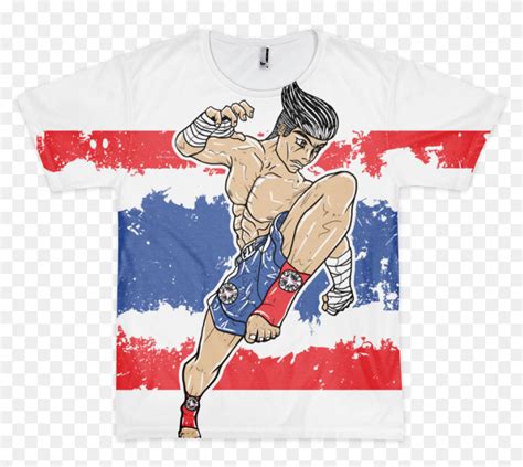 Image Of Phuket Top Team Muay Thai Flag Shirt Freestyle Wrestling HD