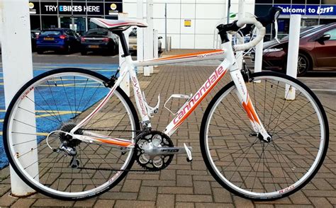 Second Hand Cannondale Synapse Tiagra Womens 2013 51cm Whiteorange