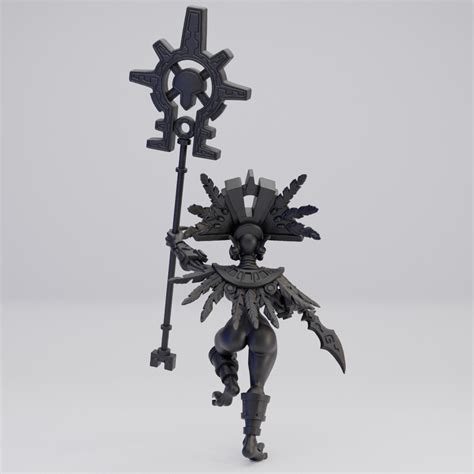 Hot Goblin トロールキン プリーステス 裸体像 ミニチュア ホットゴブリン