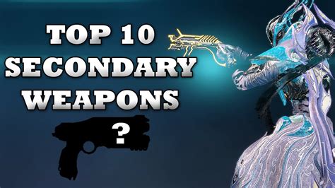 Warframe Top Most Popular Secondary Weapons Youtube