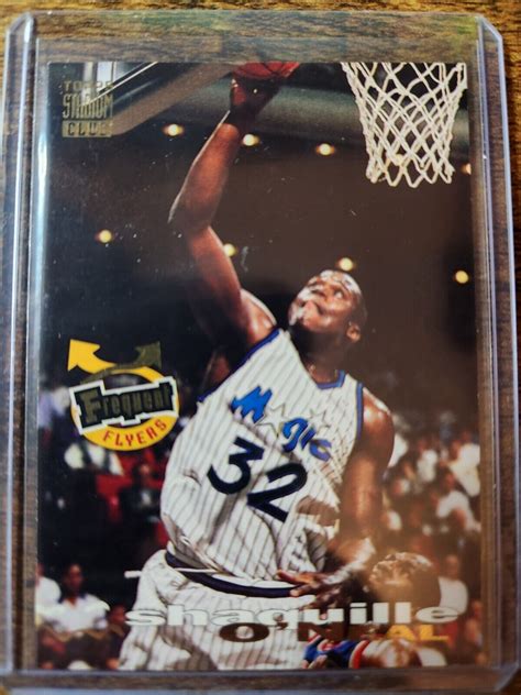 Topps Stadium Club Shaquille O Neal Frequent Flyers