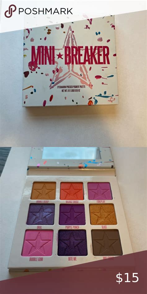 Jeffree Star Mini Breaker Eyeshadow Palette Jeffree Star Eyeshadow Palette Purple Punch