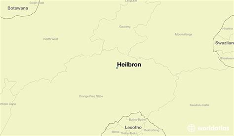 Where is Heilbron, South Africa? / Heilbron, Orange Free State Map ...