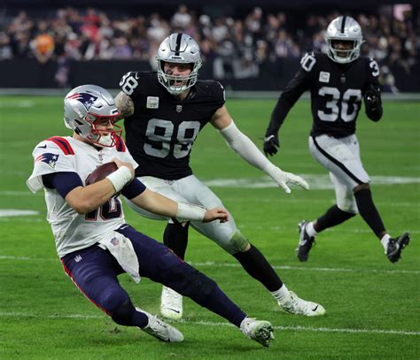 Patriots Vs Raiders In Week 6 Sees Battle Of Former