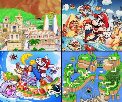 Delfino Island, Sarasaland, Mario Land, Yoshi Island… Imagine a Nostalgic Pack for Super Mario ...