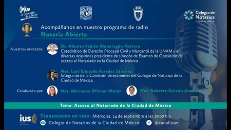 Notaría Abierta T2 E5 Acceso al Notariado de la Ciudad de México