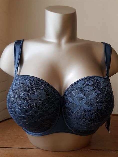 Empreinte Padded Bh Melody Denim Milo Lingerie