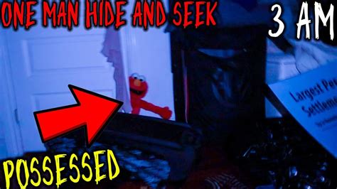 Caught Moving Possessed Haunted Elmo Doll One Man Hide And Seek 3am