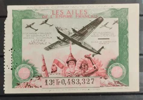 France Billet De Loterie Nationale Les Ailes De L Empire Fran Ais