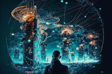 premium ai image colorful background consultant strategy illustration