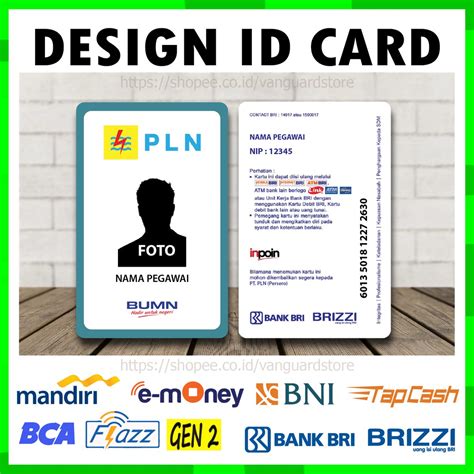 Jual KARTU EMONEY ID CARD PLN KARTU ETOLL E MONEY MANDIRI FLAZZ BCA