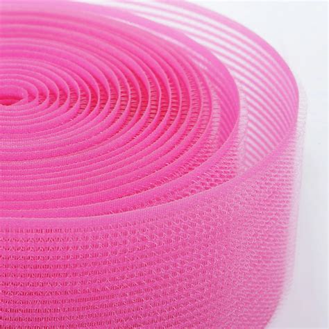 100% Polyester Hook And Loop Fabric Tape 20mm Wide - Buy Hook And Loop ...