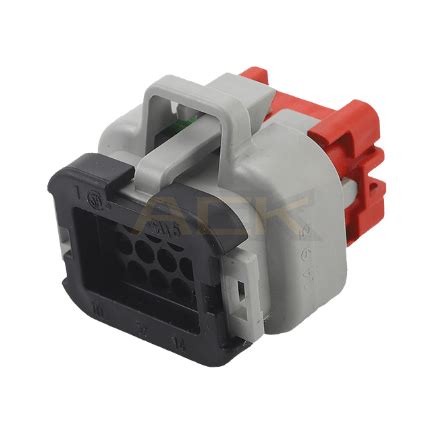 Way Ampseal Grey Color Female Sensor Connector