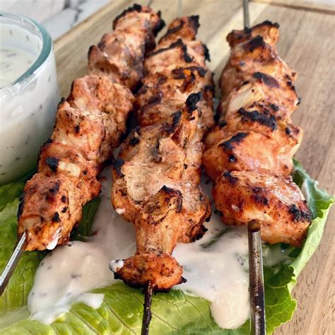 Shish Tawook Chicken Recipe Grilled Chicken Kabobs Wraps 52 OFF