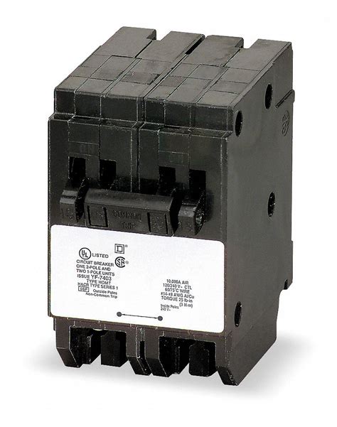 SQUARE D 20 30 A 120 240V AC Miniature Circuit Breaker 1D366