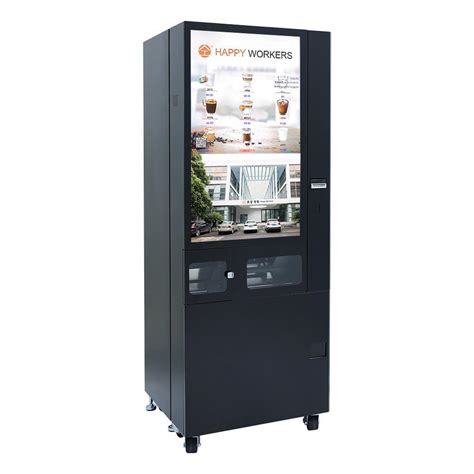 Touch Screen Coffee Vending Machines Coin Operated With Cloud