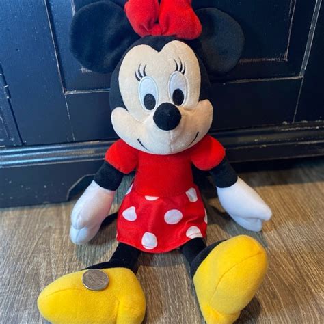 Disney Toys Disneys Minnie Mouse Medium Plush Toy Kohls Cares