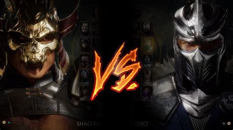 Mortal Kombat 11 Shao Kahn Vs Sub Zero VERY HARD YouTube