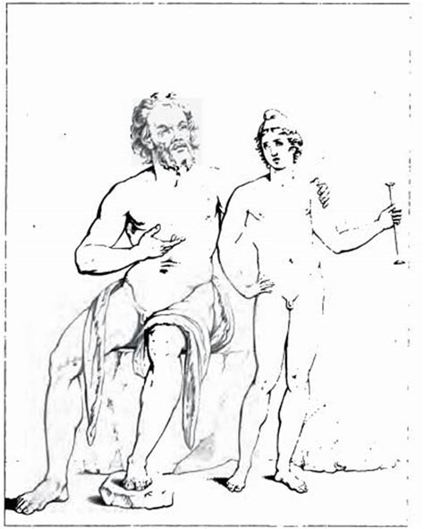 Vi Pompeii Room Drawing Of Wall Painting Of Marsyas And