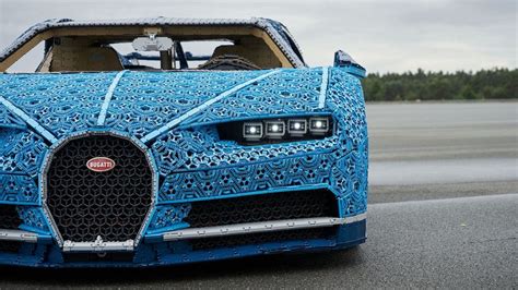 Lego Une Bugatti Chiron Roulante Grandeur Nature De 1 5 Tonne