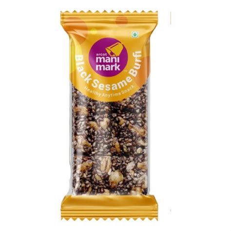 Mani Mark 70g Black Sesame Burfi Packaging Type Packet At Best Price In Arcot