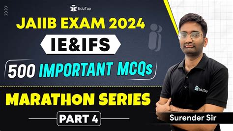 Complete Ie Ifs Jaiib Exam Ie And Ifs Free Online Lecture