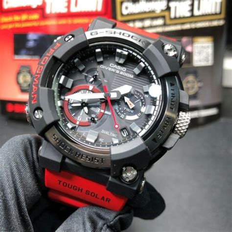 Casio G Shock Gwf A1000 1a4 Master Of G Frogman Tough Solar Men Watch