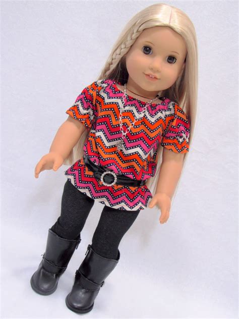 Handmade Doll Clothes Fits American Girl Doll Trendy Back to