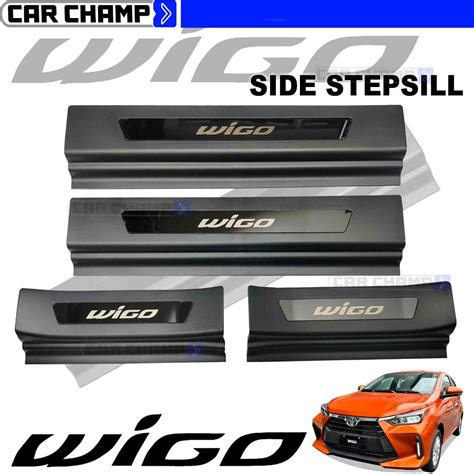 All New Toyota Wigo To Oem Side Step Sill In And Out Door