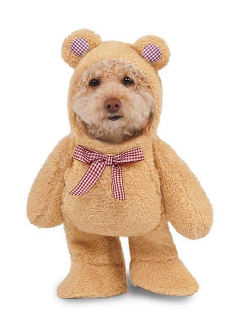 Walking Teddy Bear Pet Costume - Walmart.com