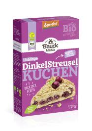 Bauckhof Dinkel Streuselkuchen Demeter Bio I NaturWarenKaufhaus