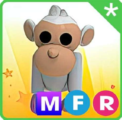 Roblox - Adopt Me Mfr Albino Monkey (Fast Trade!)