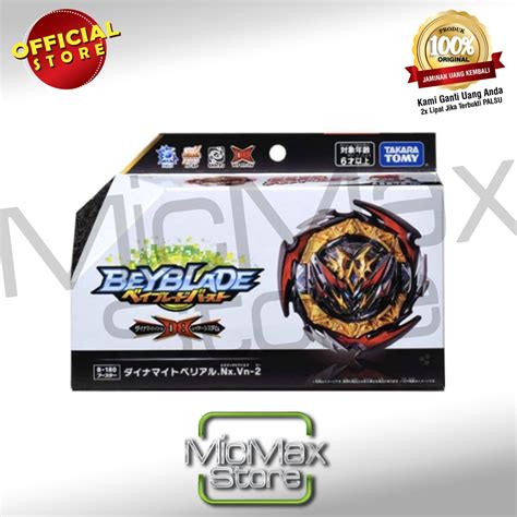 Jual Beyblade S6 Burst B180 B 180 Booster Dynamite Belial TM173670