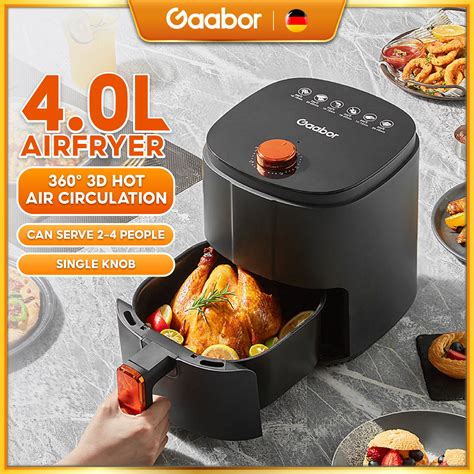 Gaabor Air Fryer 4l Household Multi Functional Oil Free Healthy