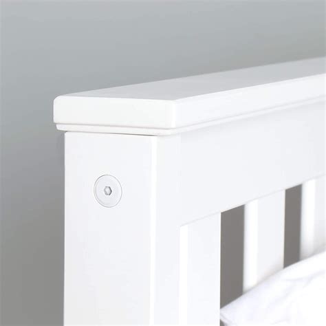 Max And Lily Full Size Platform Bed Trundle White