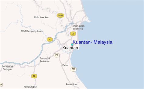 Kuantan, Malaysia Tide Station Location Guide