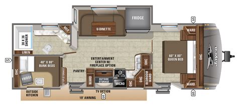 Jayco Fifth Wheel Bunkhouse Floor Plans Floorplans Click