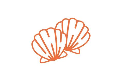 Intricate Cut Illustration Seashells Svg Cut File By Creative Fabrica