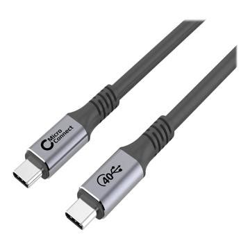 Microconnect Premium Usb Gen X Usb Type C Kaapeli M Musta