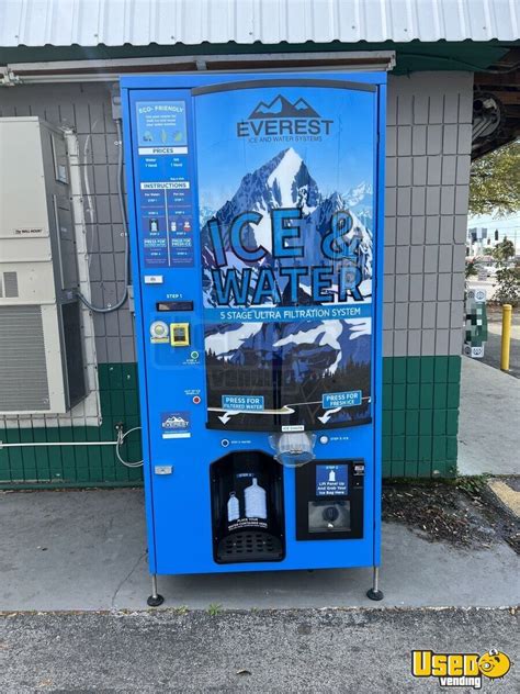 Everest Ice Vx Bagged Ice And Water Vending Machine For Sale In