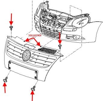 Cómo quitar parachoques delantero y trasero VW Eos