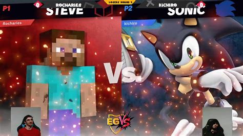 EGVS Weekly 47 Losers Round 5 Rocharies Steve Vs Kichiro Sonic