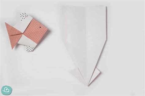 Fisch Rosa Falten Origami Anleitung Mit Pdf Vorlage Wunderbuntde