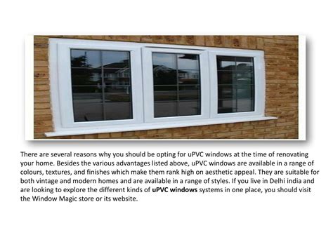 proven benefits  upvc windows  doors systems powerpoint