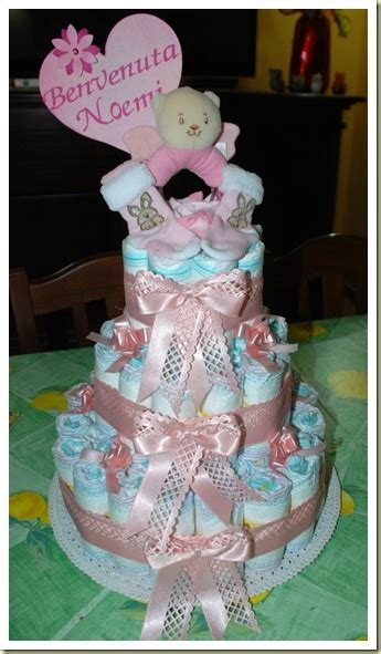 Diaper Cake Torta Di Pannolini