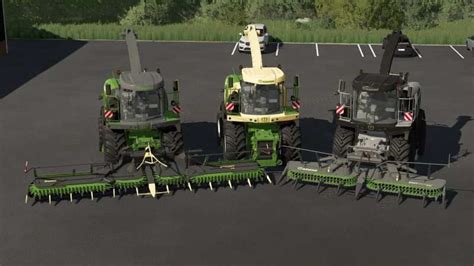 Krone Bigx De V Fs Mod Farming Simulator Mod