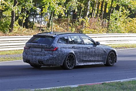 G Bmw M Touring Spied At The Nurburgring Flaunting Wide Fenders